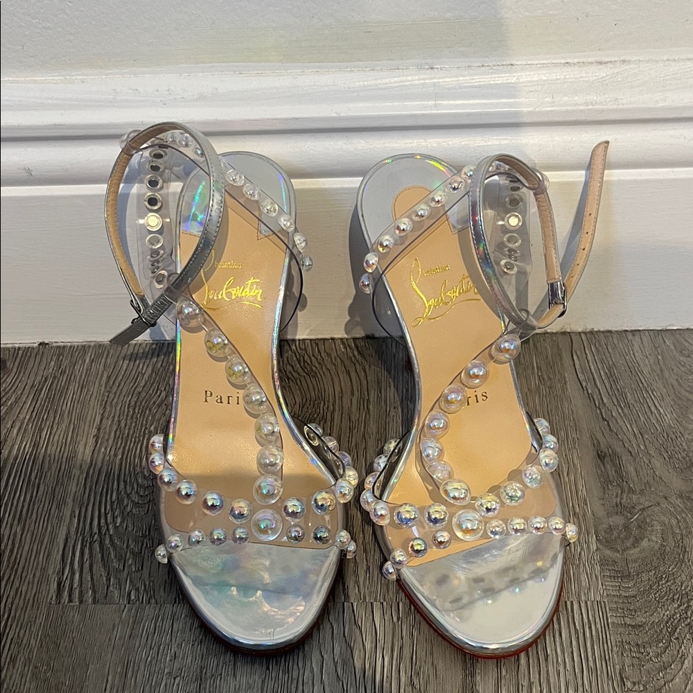 Christian Louboutin Iridescent Pearl Heels